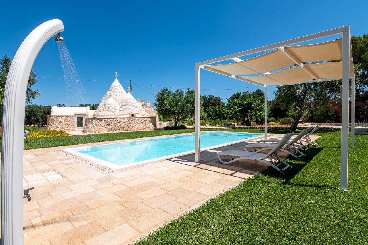 Trullo Zese Con Piscina Privata Villa San Michele Salentino Exterior foto