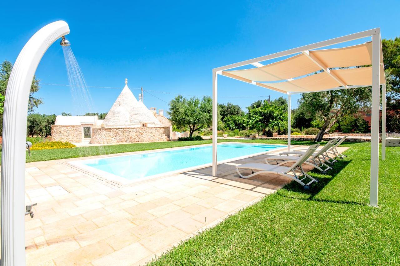 Trullo Zese Con Piscina Privata Villa San Michele Salentino Exterior foto