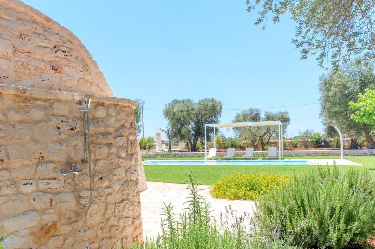 Trullo Zese Con Piscina Privata Villa San Michele Salentino Exterior foto