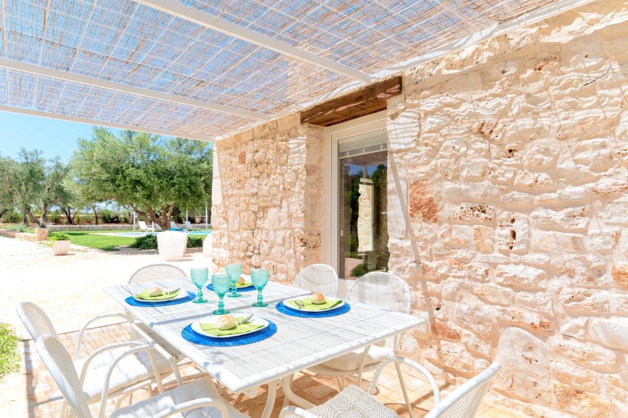 Trullo Zese Con Piscina Privata Villa San Michele Salentino Exterior foto