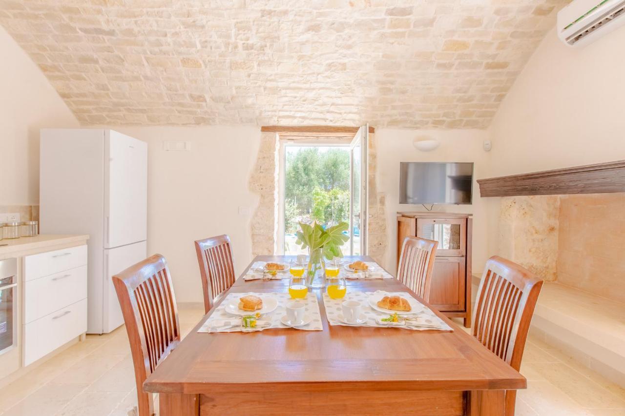 Trullo Zese Con Piscina Privata Villa San Michele Salentino Exterior foto