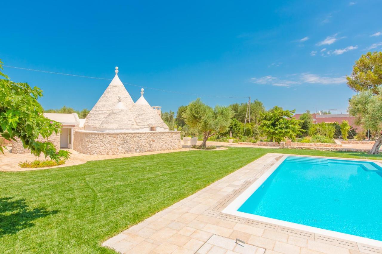 Trullo Zese Con Piscina Privata Villa San Michele Salentino Exterior foto