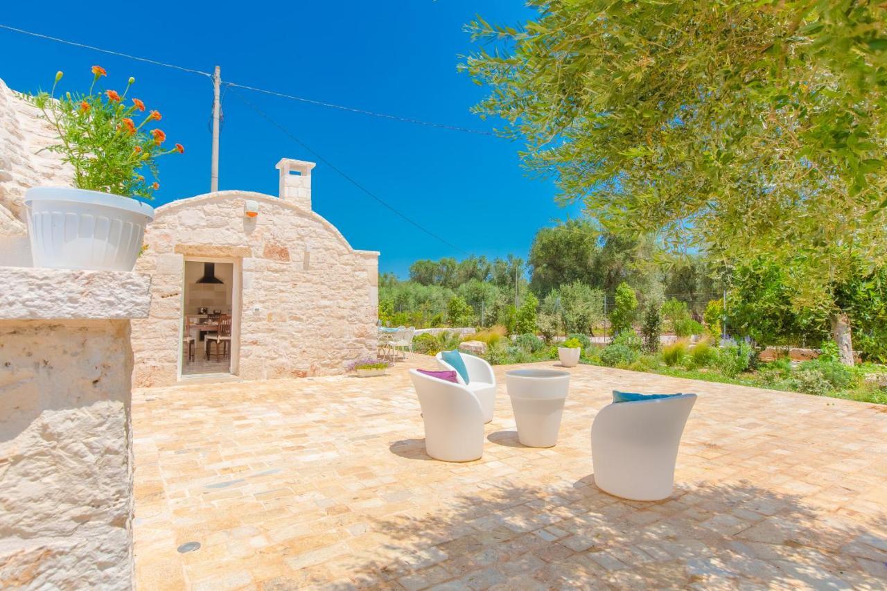 Trullo Zese Con Piscina Privata Villa San Michele Salentino Exterior foto